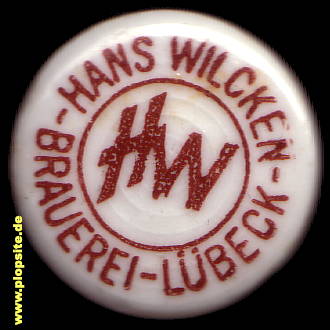 Bügelverschluss aus: Brauerei Hans Wilcken, Lübeck, Deutschland