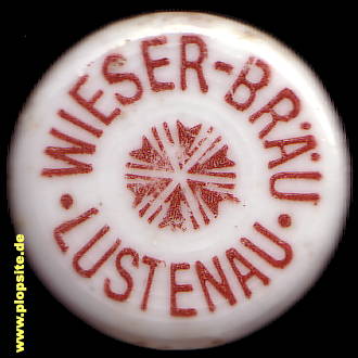 BŸügelverschluss aus: Wieser Bräu, Adolf Wieser, Lustenau, Österreich