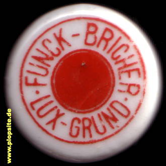 Bügelverschluss aus: Brasserie Funck Bricher, Luxemburg, Lëtzebuerg, Luxembourg, Luxemburg