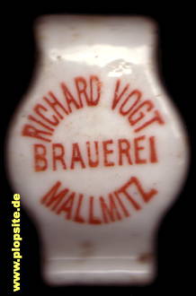 BŸügelverschluss aus: Brauerei Richard Vogt, Mallmitz, Małomice, Polen