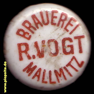 Bügelverschluss aus: Brauerei Richard Vogt, Mallmitz, Małomice, Polen