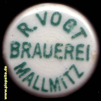 Bügelverschluss aus: Brauerei Richard Vogt, Mallmitz, Małomice, Polen