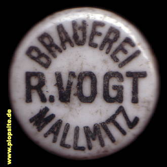 Bügelverschluss aus: Brauerei Richard Vogt, Mallmitz, Małomice, Polen