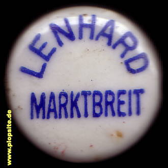 Bügelverschluss aus: Brauhaus Lenhardt, Marktbreit, Deutschland