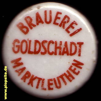 Bügelverschluss aus: Brauerei Goldschadt, Marktleuthen, Deutschland