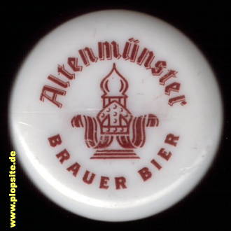 Bügelverschluss aus: Brauerei Altenmuünster, Marktoberdorf, Deutschland