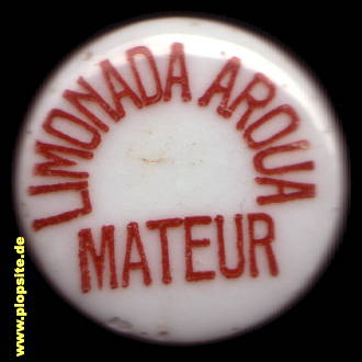 Picture of a ceramic Hutter stopper from: Limonada Aroua, Mateur, Māţir, Tunisia