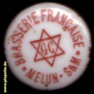Obraz porcelany z: Grandes Brasserie Françaises Associées, Melun, Francja