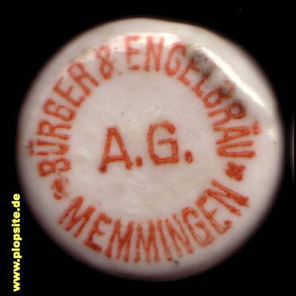 Bügelverschluss aus: Bürger & Engelbräu AG, Memmingen, Deutschland