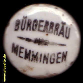 Bügelverschluss aus: Bürgerliches Brauhaus AG, Memmingen, Deutschland