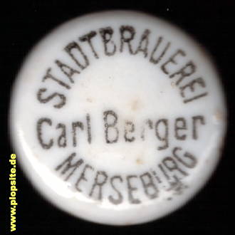 Bügelverschluss aus: Stadtbrauerei Berger, Merseburg, Deutschland