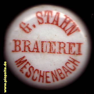 Bügelverschluss aus: Brauerei G. Stahn, Meschenbach Untersiemau, Deutschland