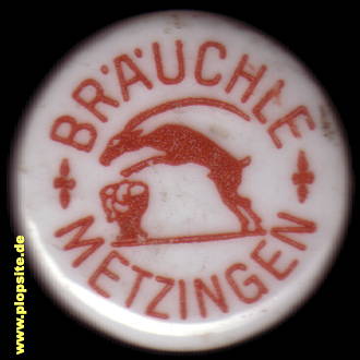 BŸügelverschluss aus: Brauerei Bräuchle, Metzingen, Deutschland