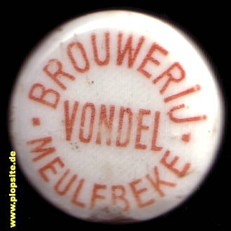 BŸügelverschluss aus: Brouwerij Vondel, Meulebeke, Belgien