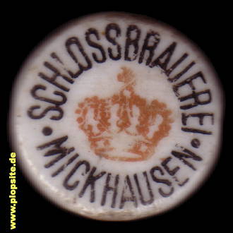 Bügelverschluss aus: Schloßbrauerei, Mickhausen, Deutschland