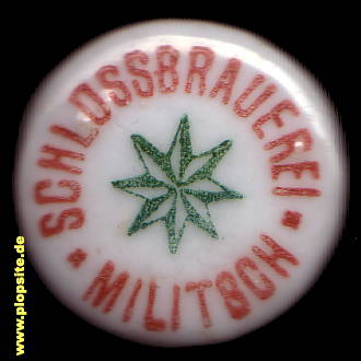 Bügelverschluss aus: Schloßbrauerei, Militsch, Milicz, Polen