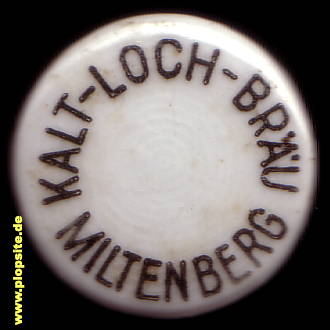 Bügelverschluss aus: Kalt Loch Bräu, Miltenberg, Deutschland