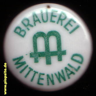 BŸügelverschluss aus: Brauerei, Mittenwald, Deutschland