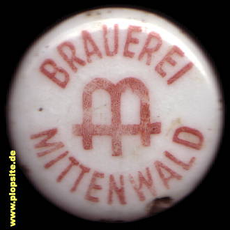 Bügelverschluss aus: Brauerei, Mittenwald, Deutschland