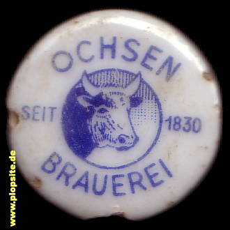 Bügelverschluss aus: Ochsenbrauerei, Link  , Möhringen / Donau, Tuttlingen, Deutschland