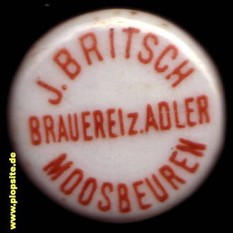 BŸügelverschluss aus: Brauerei zum Adler Britsch, Moosbeuren, Oberstadion, Deutschland