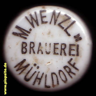 Bügelverschluss aus: Brauerei Wenzl, Mühldorf / Inn, Deutschland