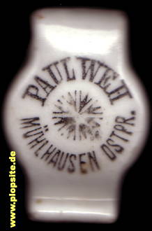 BŸügelverschluss aus: Brauerei Paul Weh, Mühlhausen i. Ostpr., Młynary, Polen