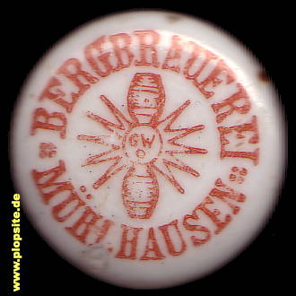 Bügelverschluss aus: Bergbrauerei, Mühlhausen / Thüringen, Deutschland