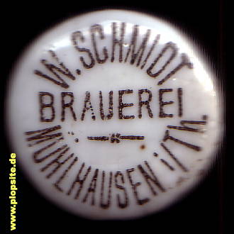 Bügelverschluss aus: Brauerei W. Schmidt, Mühlhausen / Thüringen, Deutschland