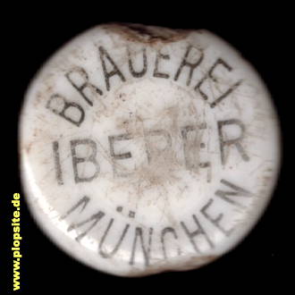 Bügelverschluss aus: Exportbierbrauerei Ludwig Iberer, München, Deutschland