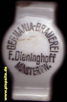 Obraz porcelany z: Germania Brauerei F. Dieninghoff, Münster, Niemcy