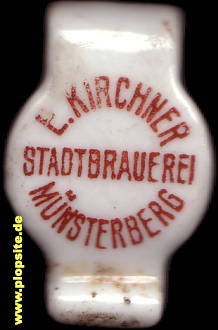 Bügelverschluss aus: Stadtbrauerei Ernst Kirchner, Münsterberg, Ziębice, Polen