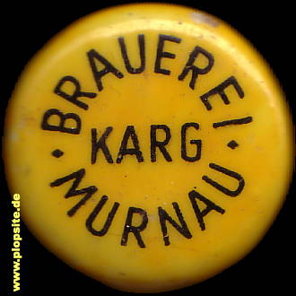 Bügelverschluss aus: Brauerei Karg, Murnau, Deutschland