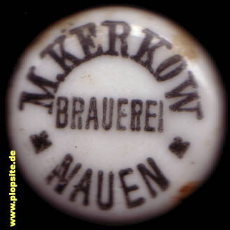 Bügelverschluss aus: Brauerei Max Kerkow, Nauen, Nowe Wiki, Deutschland