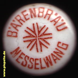 Bügelverschluss aus: Brauerei zum Bären, Nesselwang, Deutschland