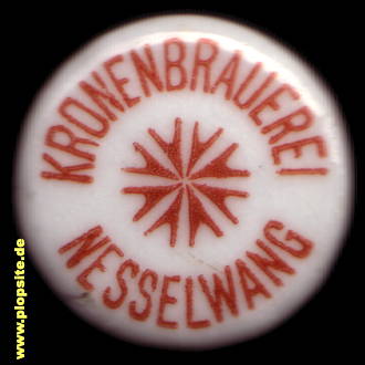 Bügelverschluss aus: Kronenbrauerei, Nesselwang, Deutschland