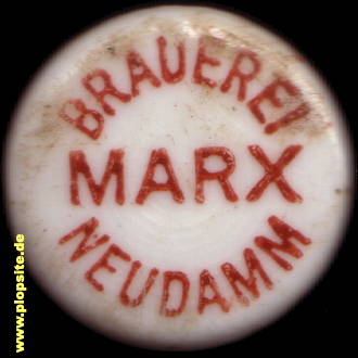 Bügelverschluss aus: Brauerei Hermann Marx, Neudamm, Dębno, Polen