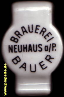 Bügelverschluss aus: Brauerei Bauer, Neuhaus / Pegnitz, Deutschland