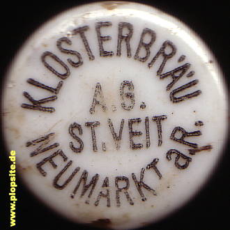 Bügelverschluss aus: Klosterbräu AG St. Veit, Neumarkt, Deutschland
