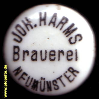 Bügelverschluss aus: Brauerei Johann Harms, Neumünster, Neemünster, Deutschland