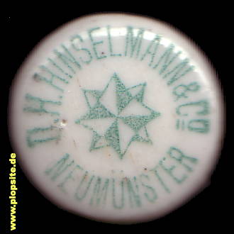 BŸügelverschluss aus: Brauerei D.H. Hinselmann & Co, Neumünster, Neemünster, Deutschland