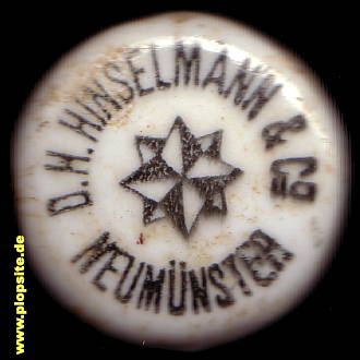 Bügelverschluss aus: Brauerei D.H. Hinselmann & Co, Neumünster, Neemünster, Deutschland