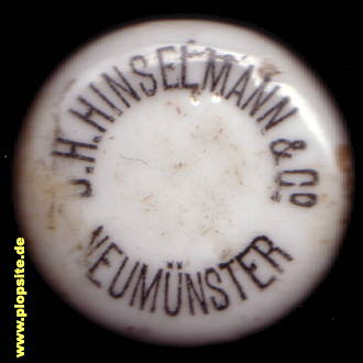 Bügelverschluss aus: Brauerei D.H. Hinselmann & Co, Neumünster, Neemünster, Deutschland