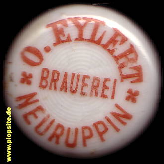 Bügelverschluss aus: Brauerei Otto Eylert, Neuruppin, Deutschland