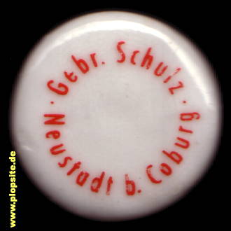 BŸügelverschluss aus: Coburg Putzenbräu, Gebrüder Schulz, Neustadt - Coburg, Deutschland