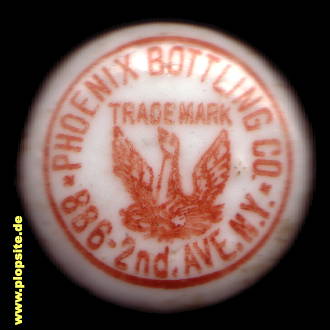Bügelverschluss aus: New York, NY, Phoenix Bottling Co.,  US, unbekannt, USA