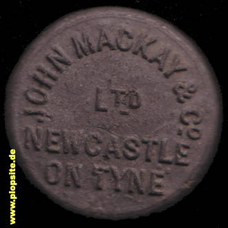 B�ügelverschluss aus: Newcastle - upon - Tyne, John Mackay & Co. Ltd.,  GB, unbekannt, Großbritannien