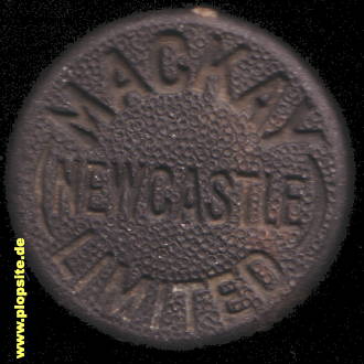 B�ügelverschluss aus: Newcastle - upon - Tyne, Mackay Ltd., South Shields Bottling,  GB, unbekannt, Großbritannien