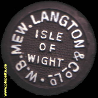 BŸügelverschluss aus: Royal Brewery, W.B. Mew Langton & Co. Ltd., Newport, Großbritannien
