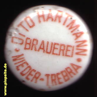 BŸügelverschluss aus: Brauerei Otto Hartmann, Nieder Trebra, Niedertreba, Deutschland